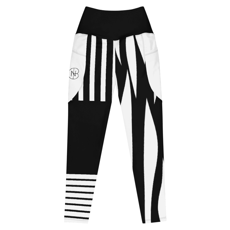DNB Monochrome Geometric Leggings