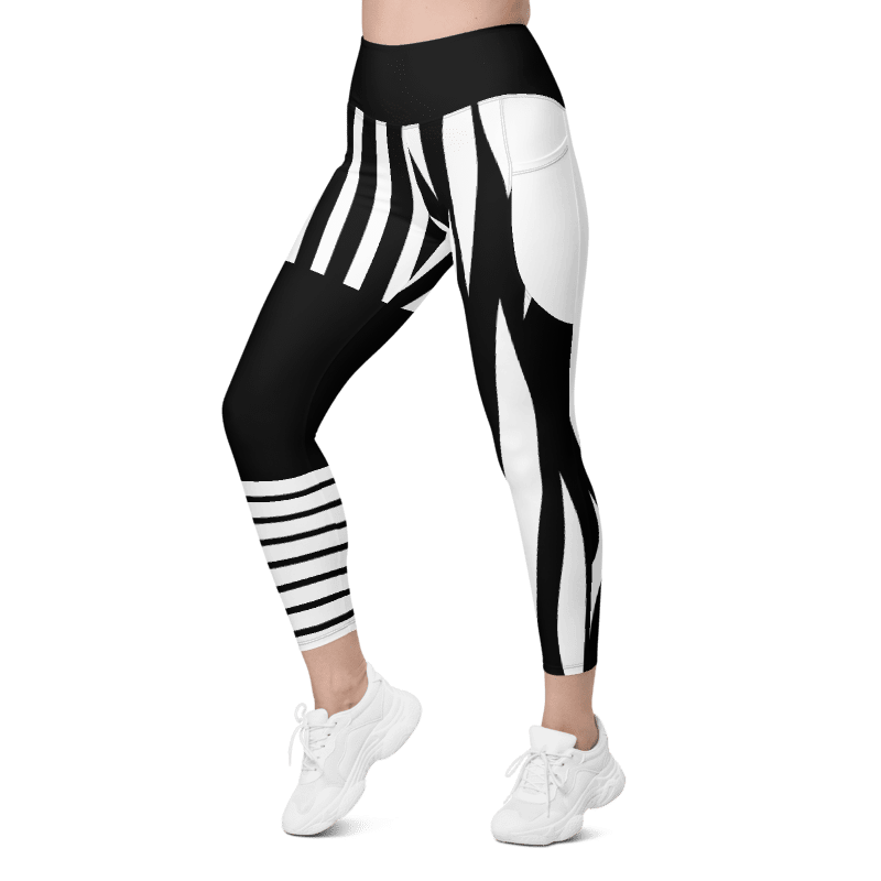 DNB Monochrome Geometric Leggings