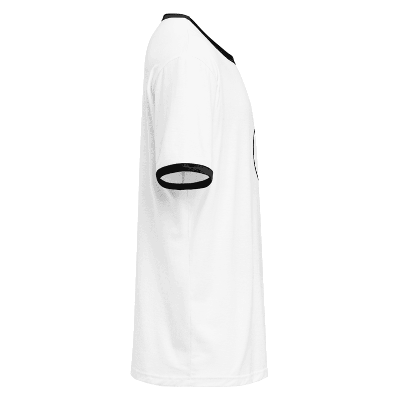 DNB Unisex Black and White Crew Neck