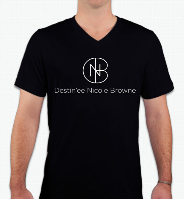 DNB Unisex V-Neck (Black)