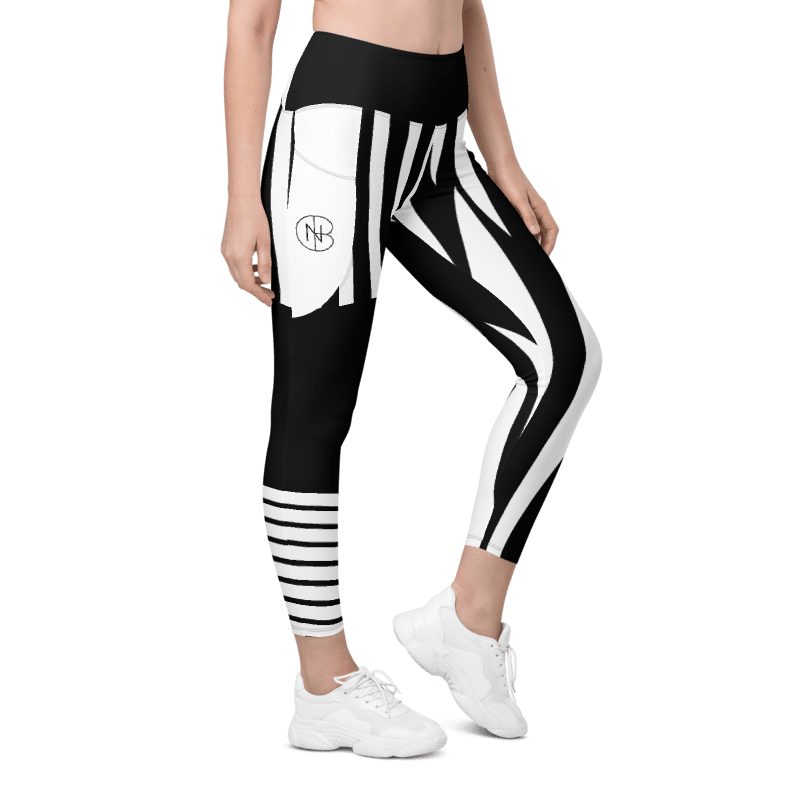DNB Monochrome Geometric Leggings