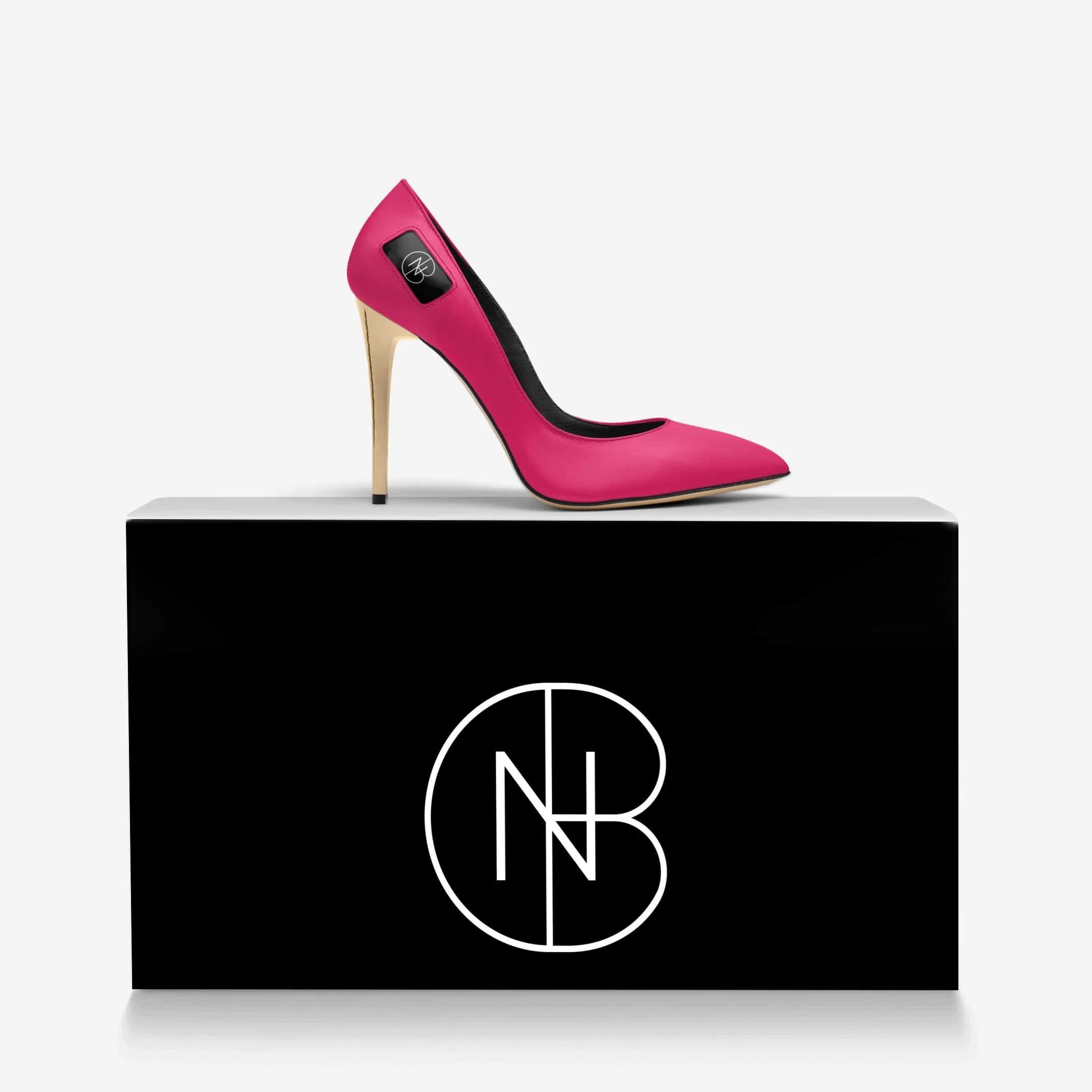 DNB Valentine Genuine Leather Pump