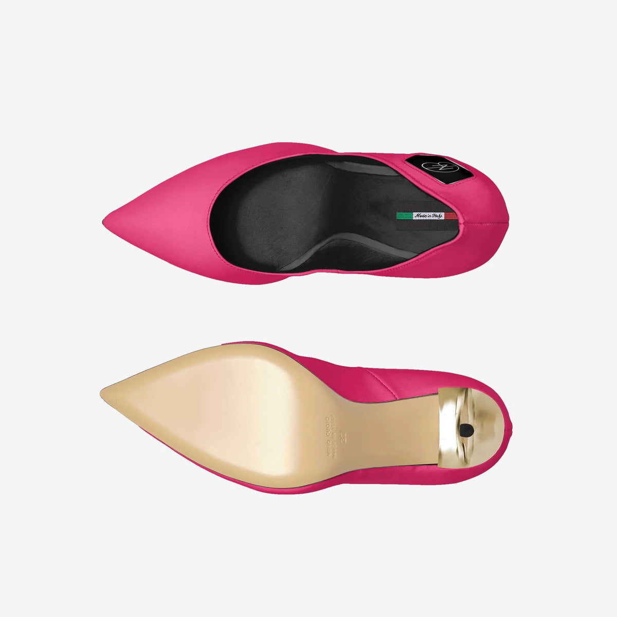 DNB Valentine Genuine Leather Pump