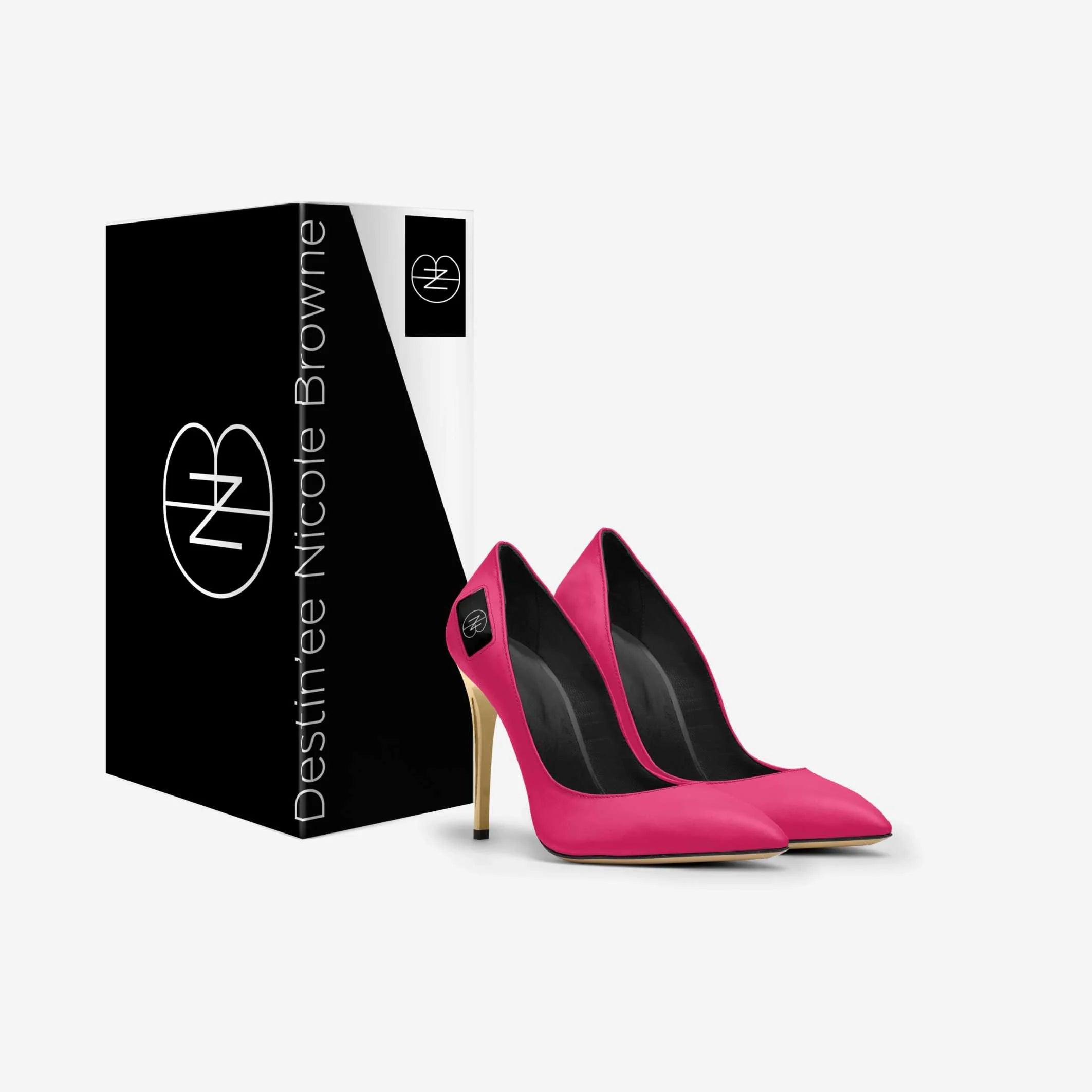 DNB Valentine Genuine Leather Pump