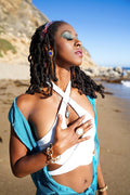 DNB's Teal Swimsuit Coverup