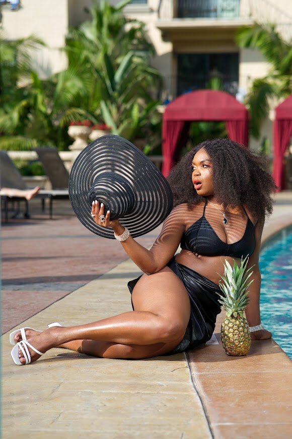DNB's Black Swimsuit Coverup