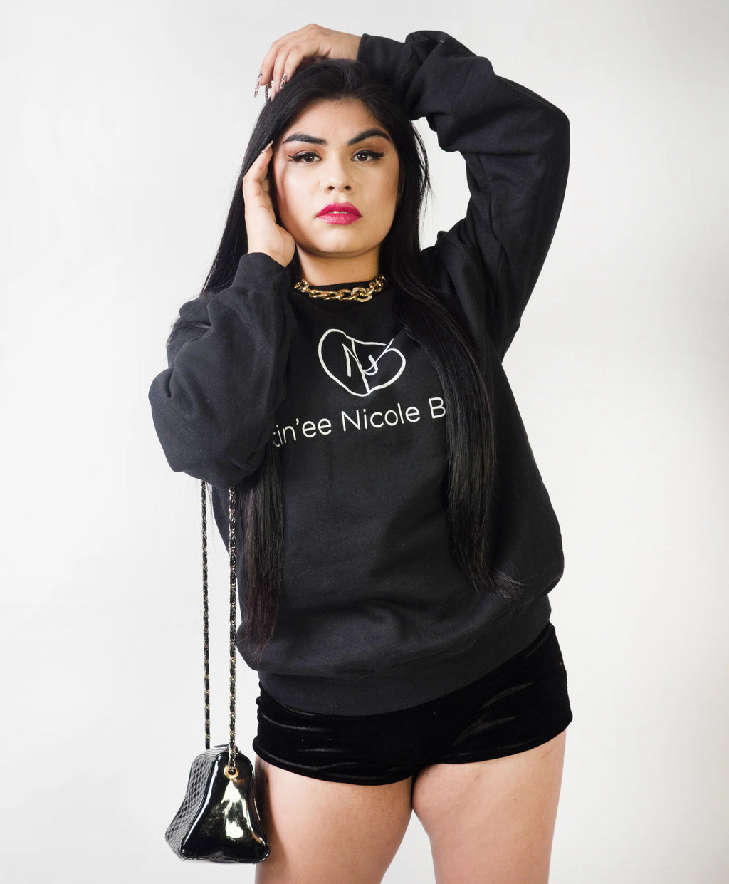 DNB Unisex Crew Neck Sweatshirt (Black)