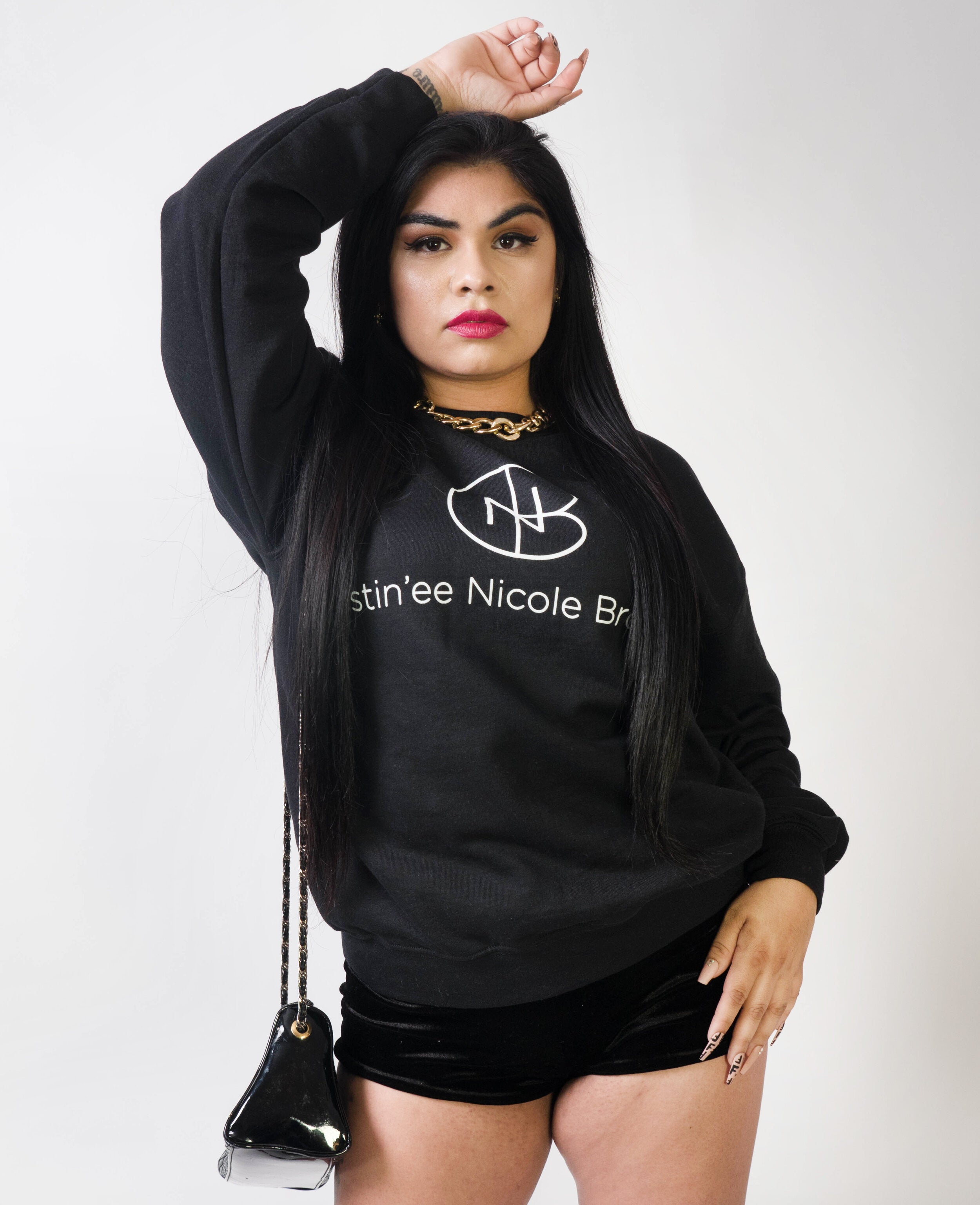 DNB Unisex Crew Neck Sweatshirt (Black)