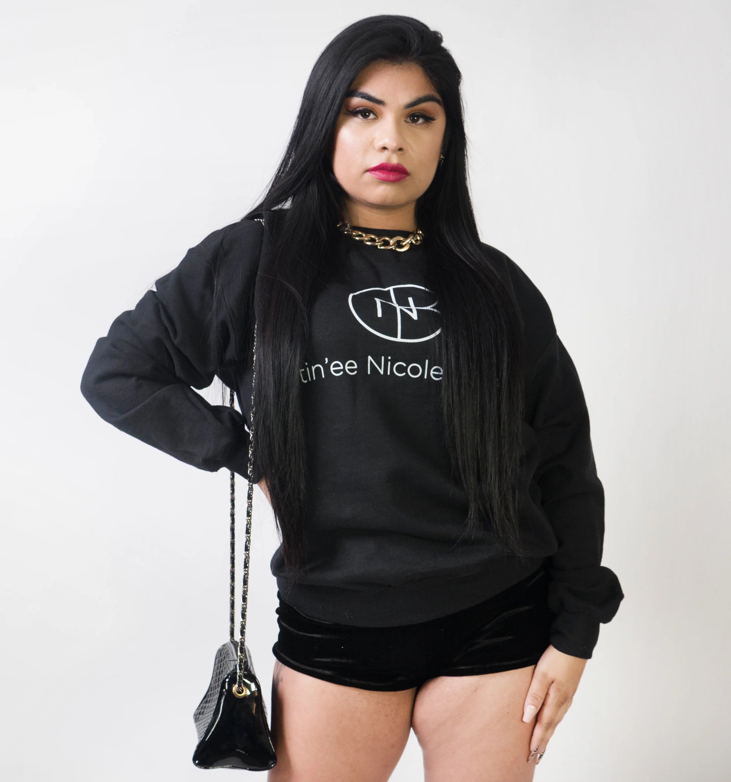 DNB Unisex Crew Neck Sweatshirt (Black)