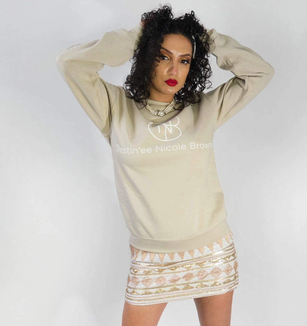 DNB Crew Neck Sweatshirt (Nude)