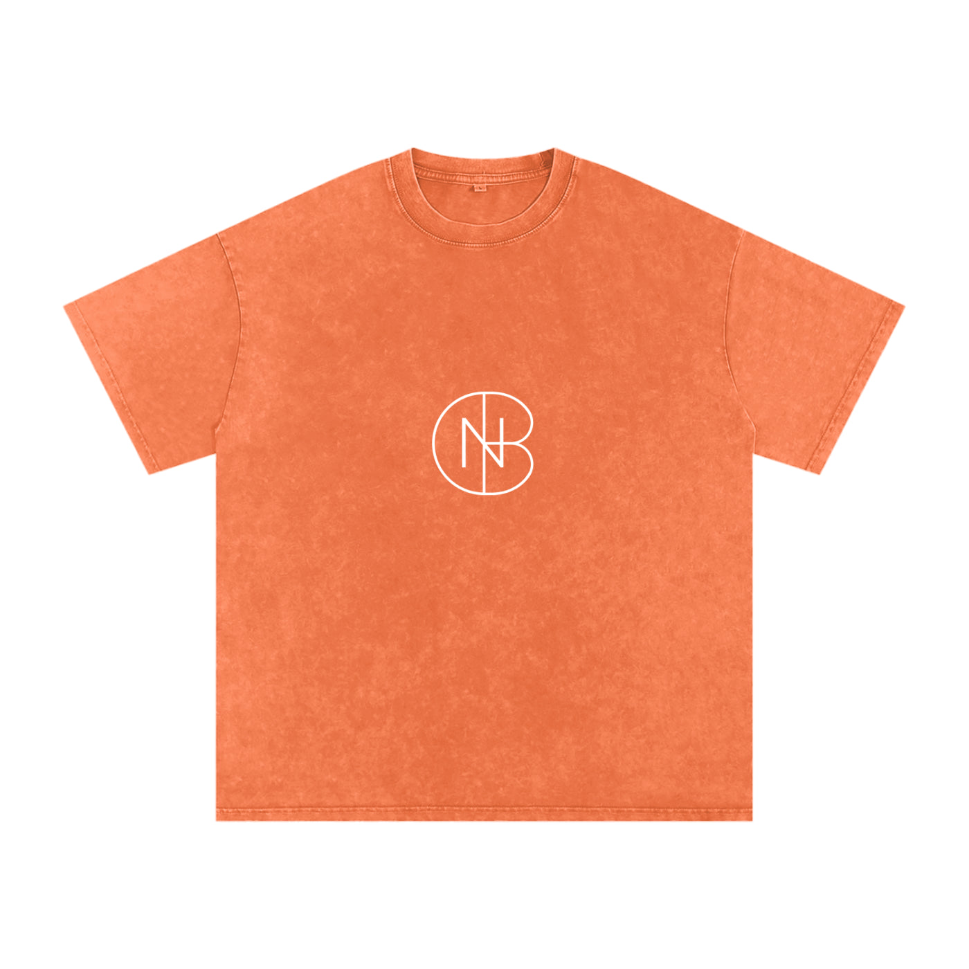 DNB Unisex Snow Washed Oversized Crew Neck