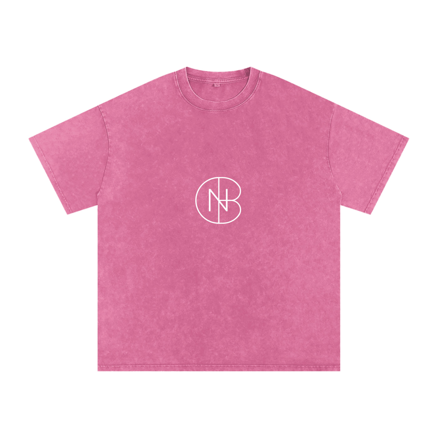 DNB Unisex Snow Washed Oversized Crew Neck