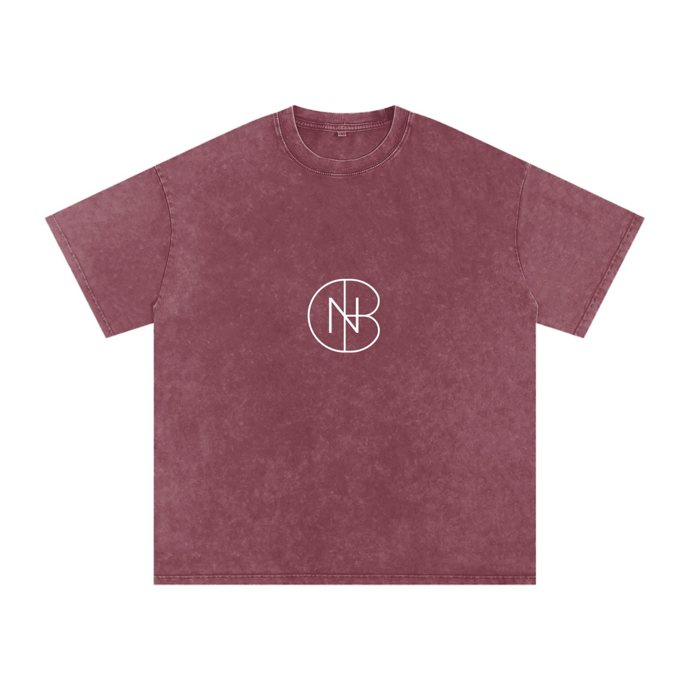 DNB Unisex Snow Washed Oversized Crew Neck