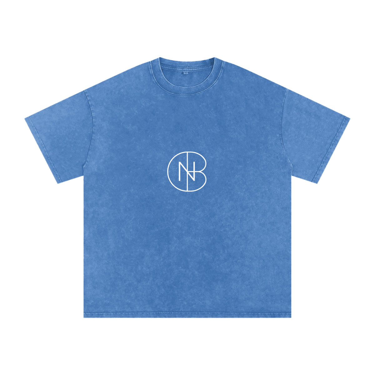 DNB Unisex Snow Washed Oversized Crew Neck