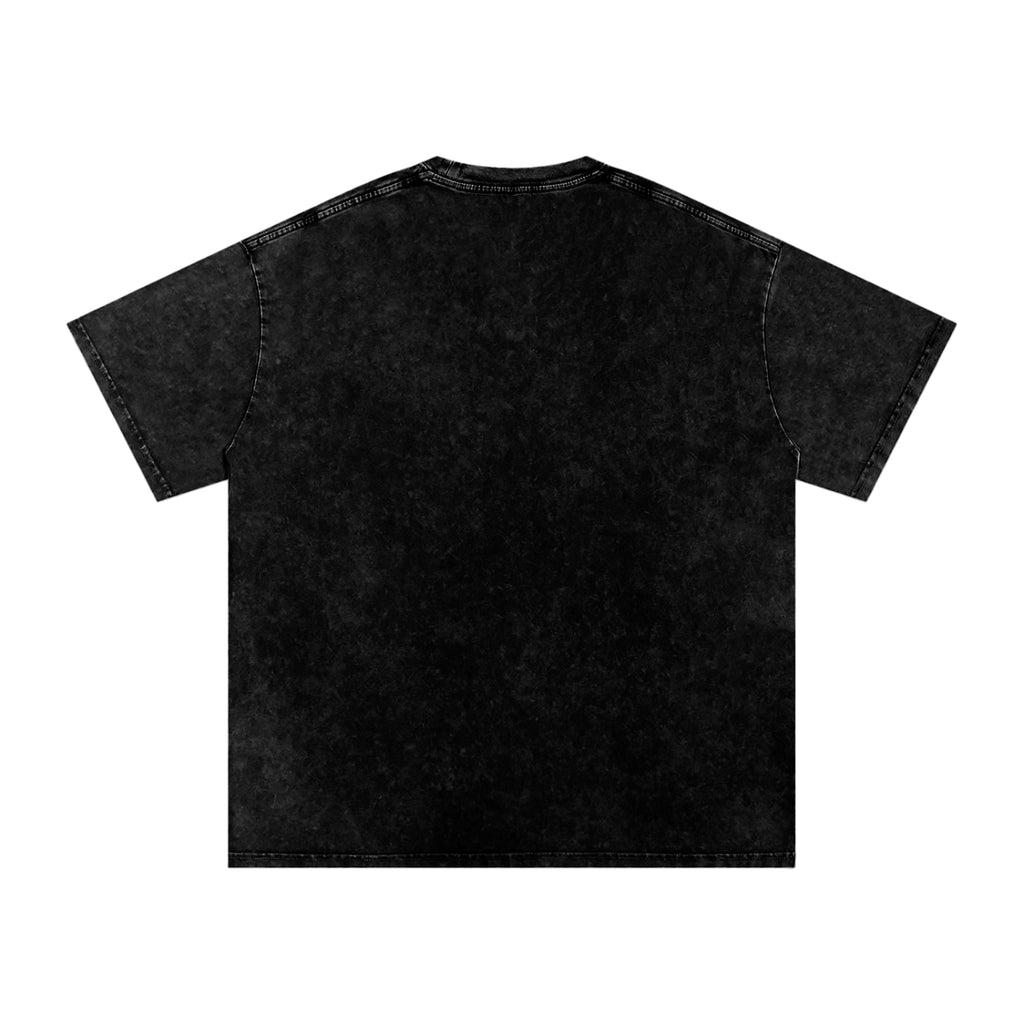 DNB Unisex Snow Washed Oversized Crew Neck