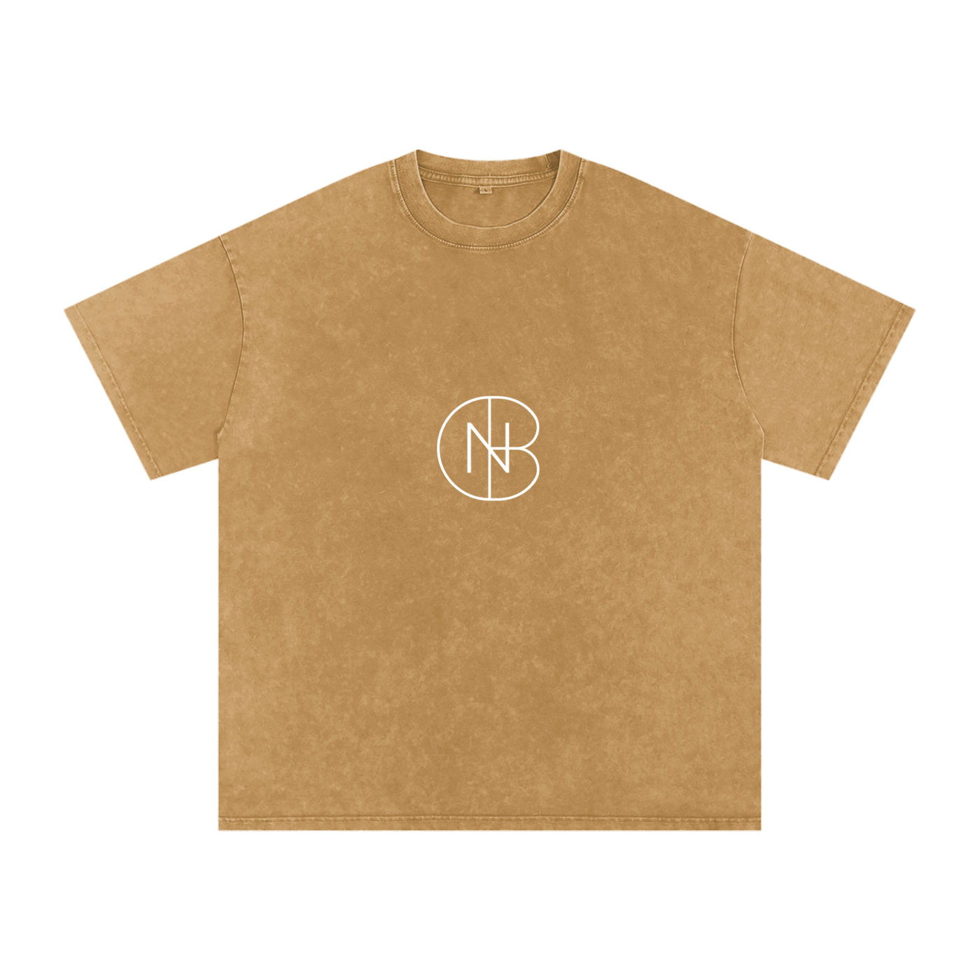 DNB Unisex Snow Washed Oversized Crew Neck