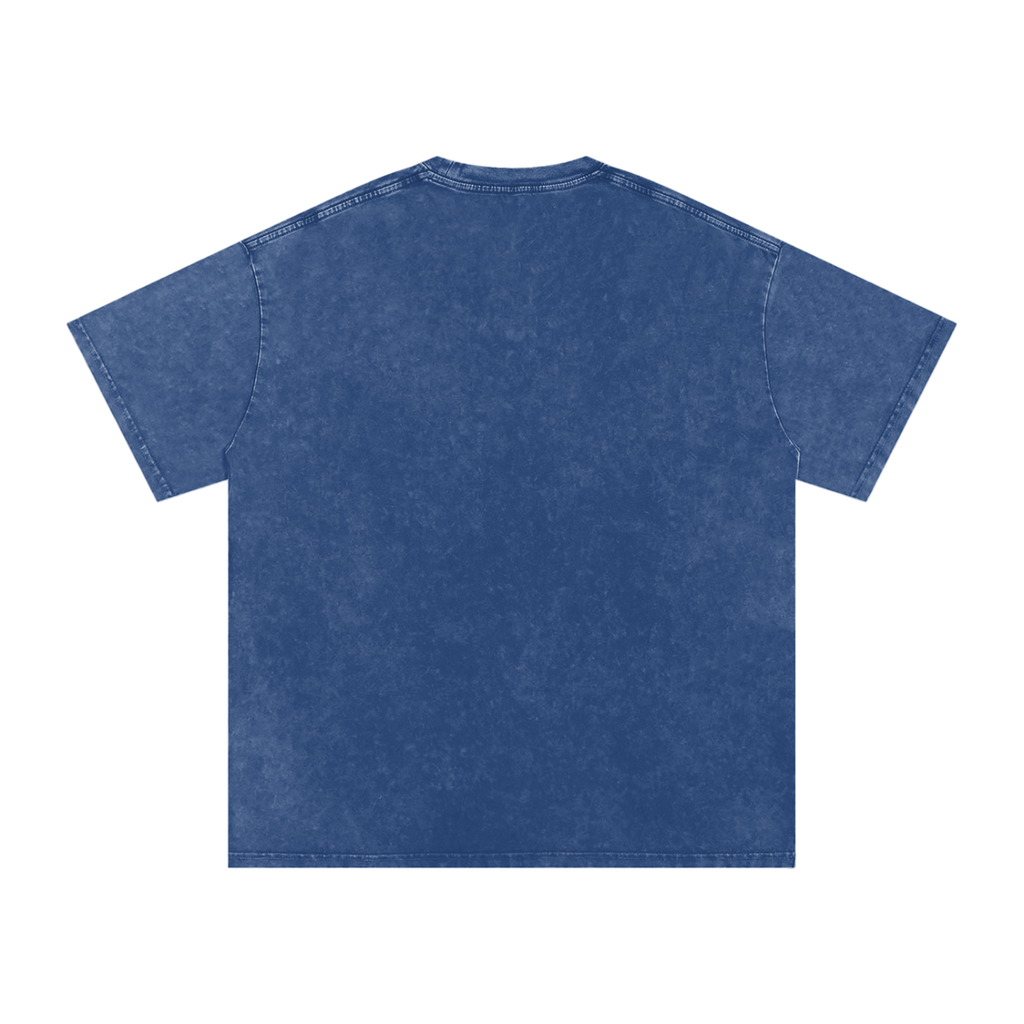 DNB Unisex Snow Washed Oversized Crew Neck