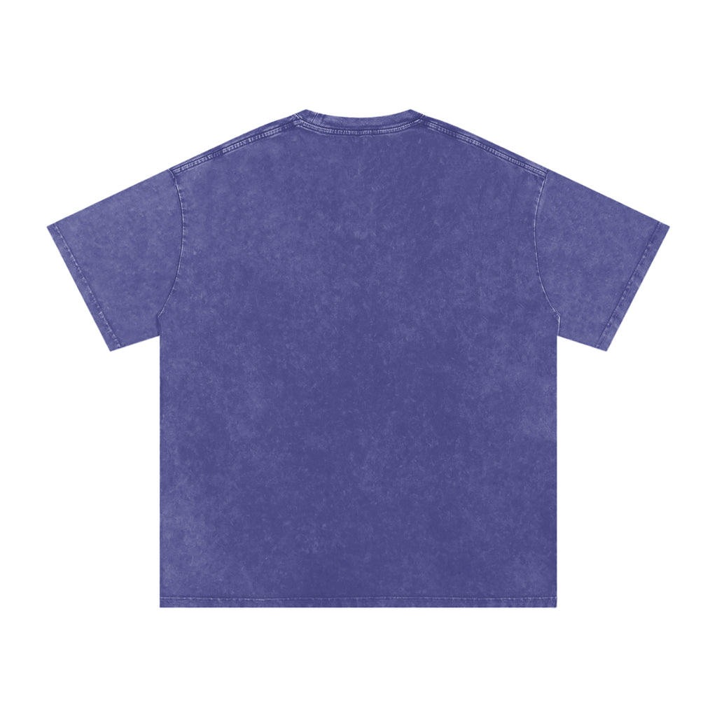 DNB Unisex Snow Washed Oversized Crew Neck