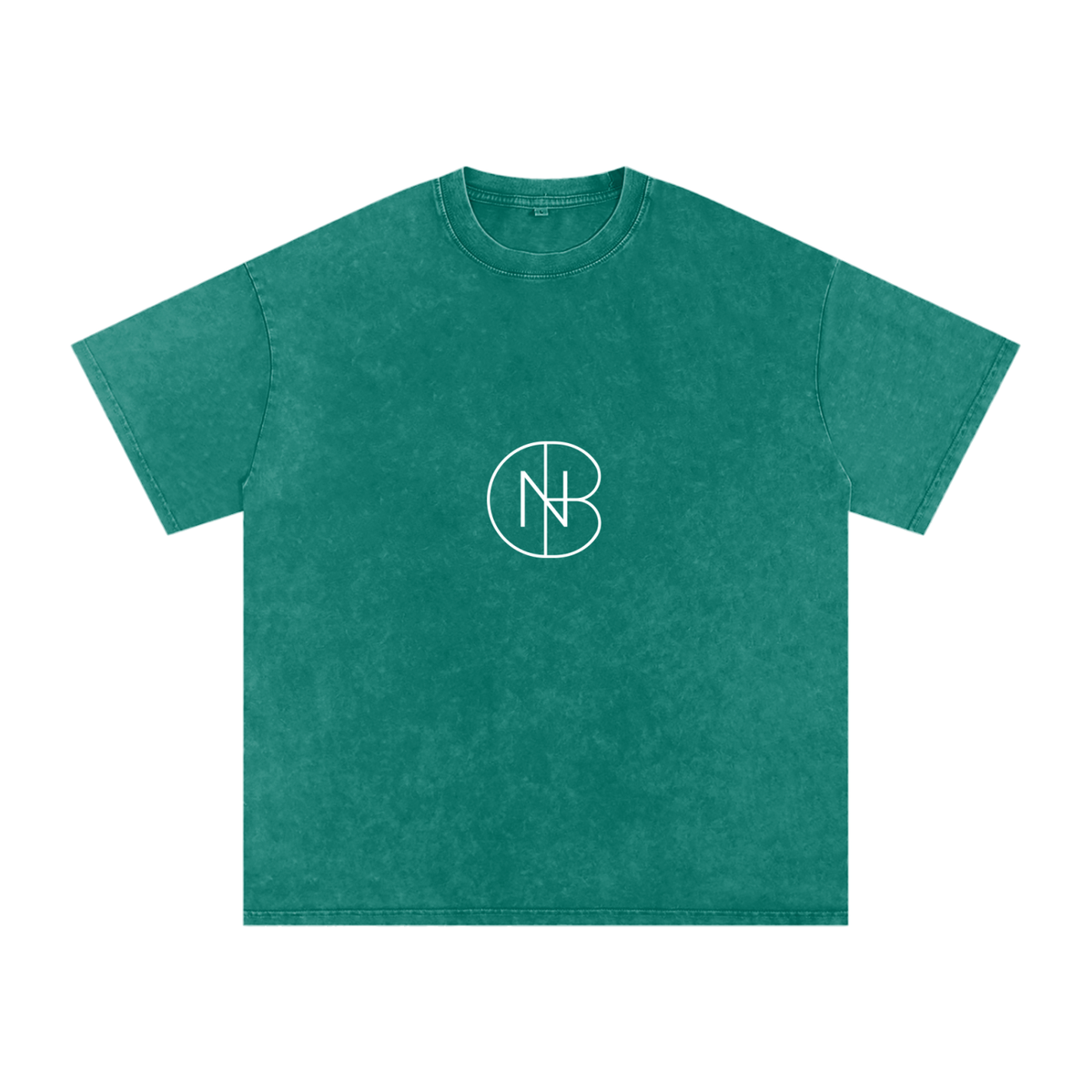 DNB Unisex Snow Washed Oversized Crew Neck