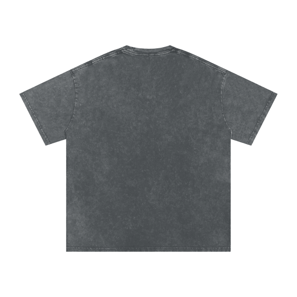 DNB Unisex Snow Washed Oversized Crew Neck