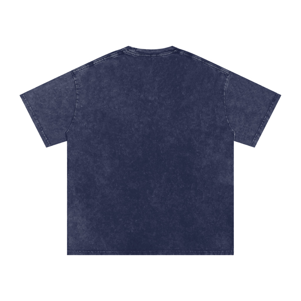 DNB Unisex Snow Washed Oversized Crew Neck