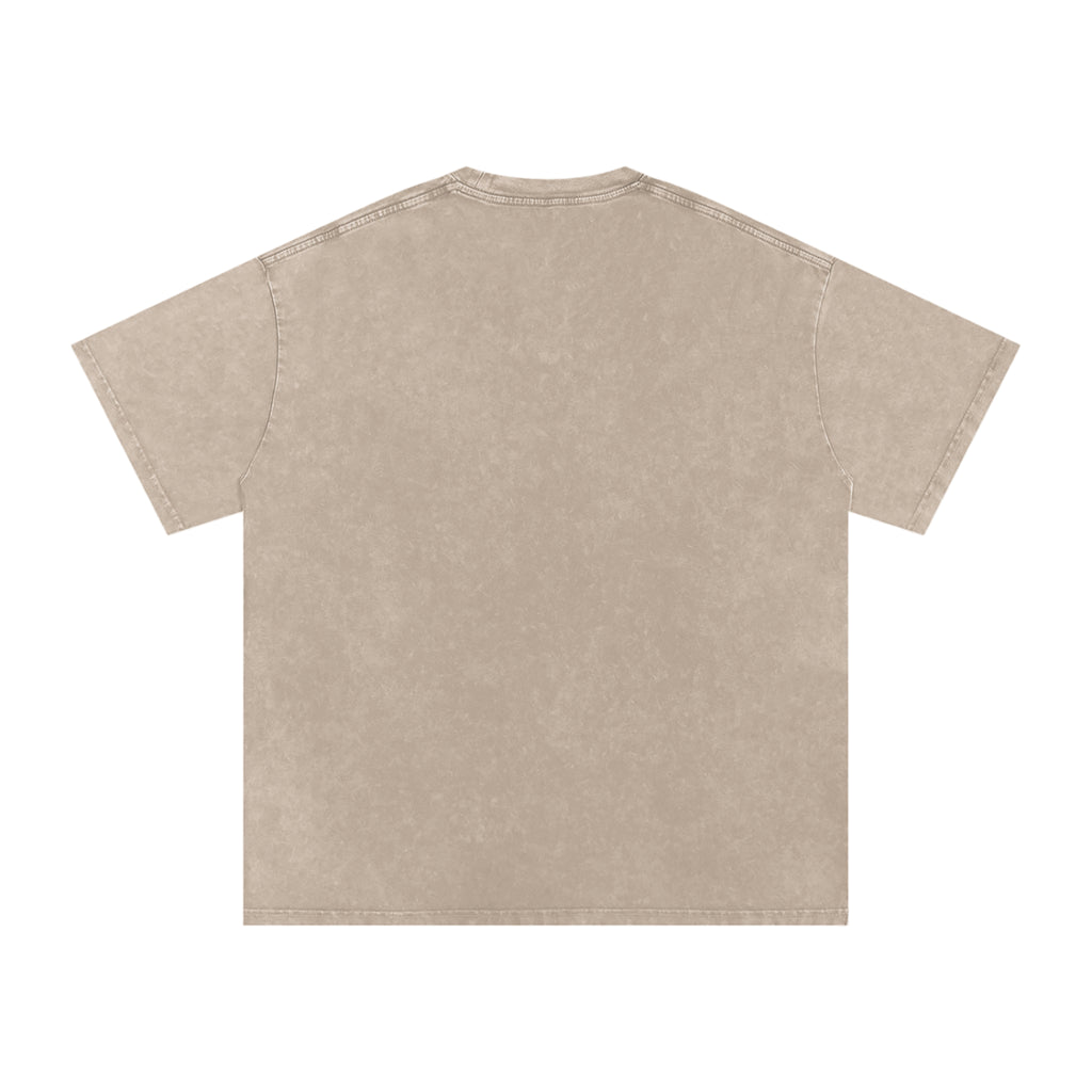 DNB Unisex Snow Washed Oversized Crew Neck