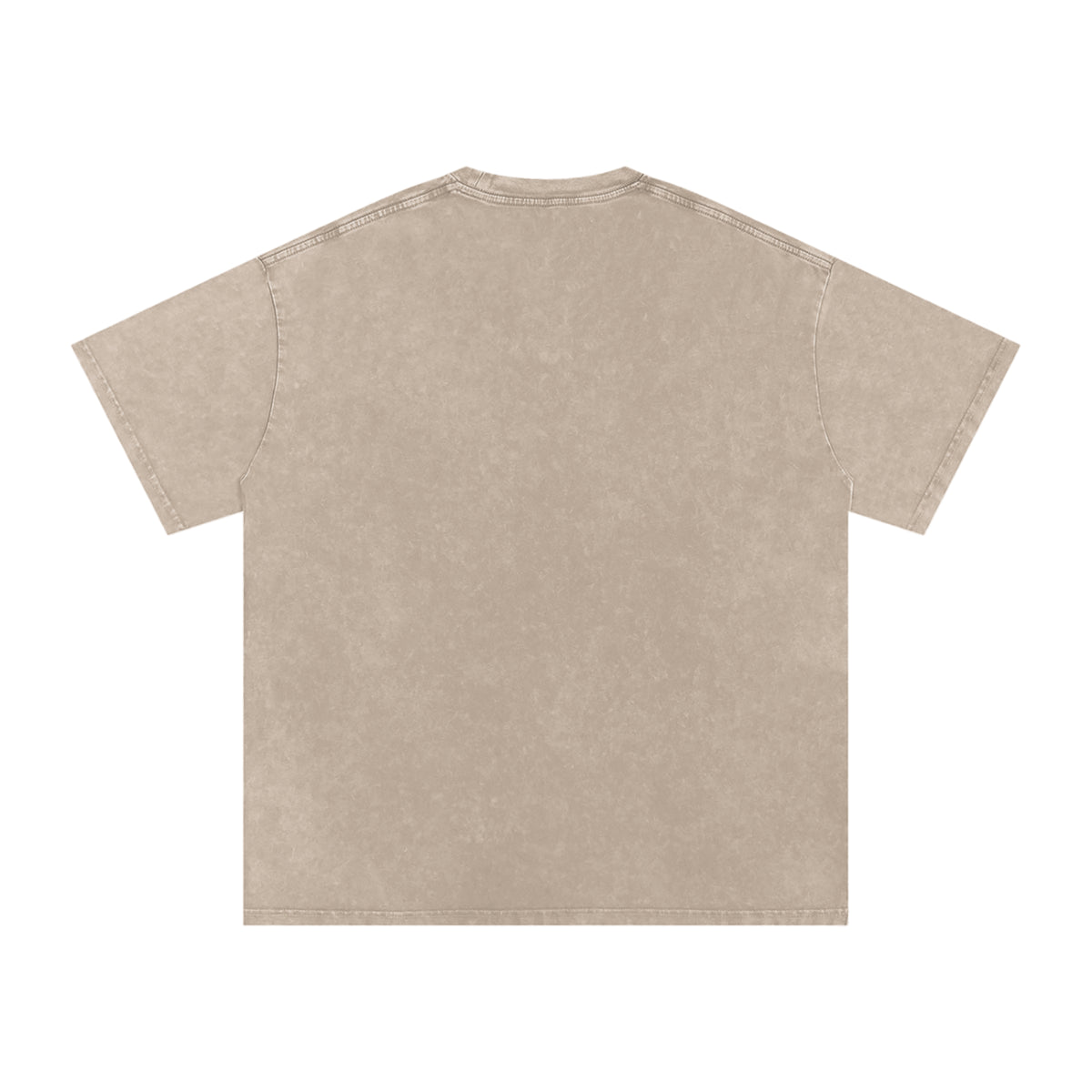 DNB Unisex Snow Washed Oversized Crew Neck