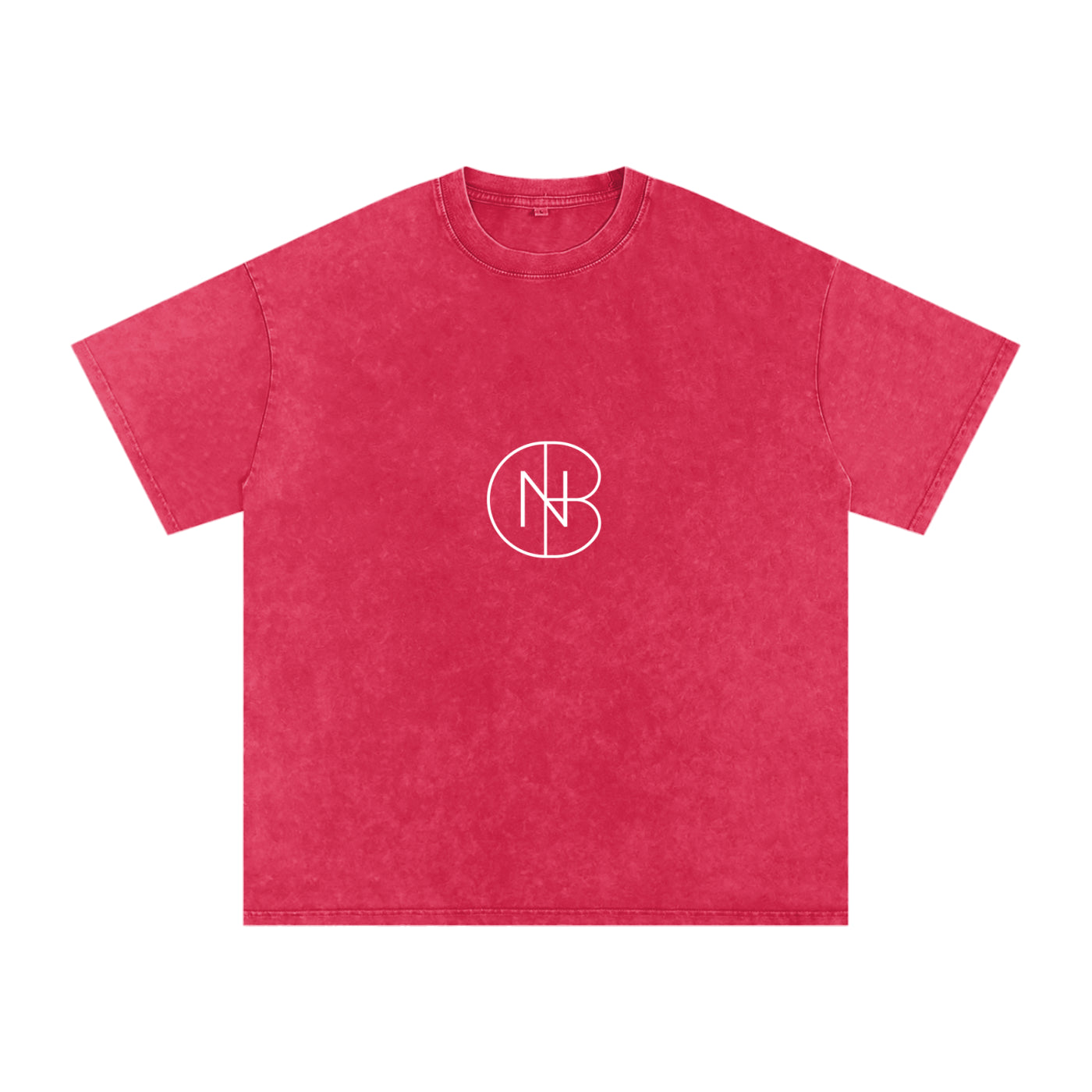 DNB Unisex Snow Washed Oversized Crew Neck