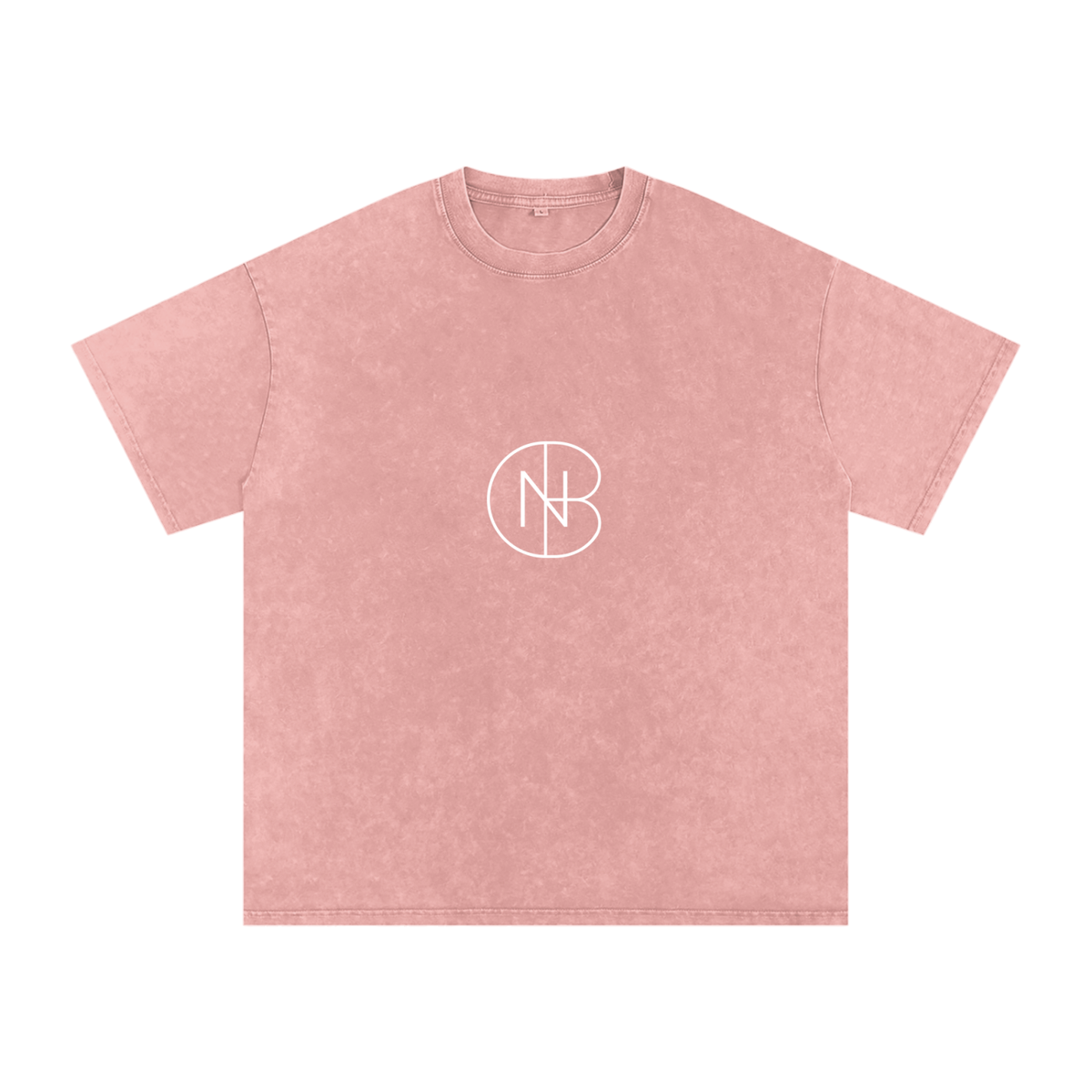 DNB Unisex Snow Washed Oversized Crew Neck