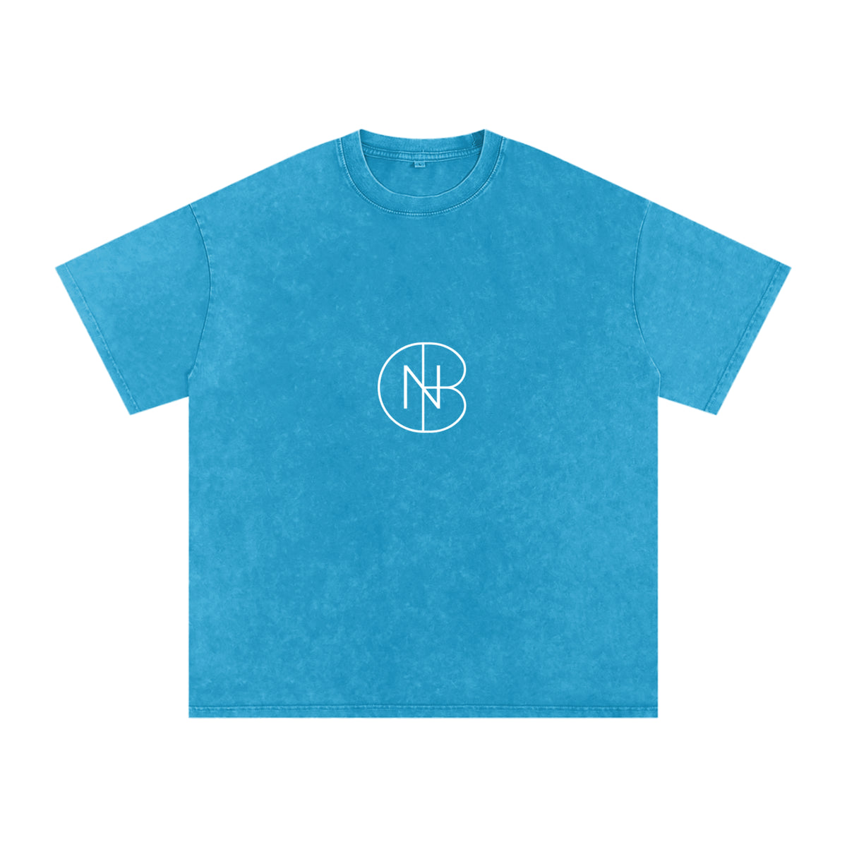 DNB Unisex Snow Washed Oversized Crew Neck
