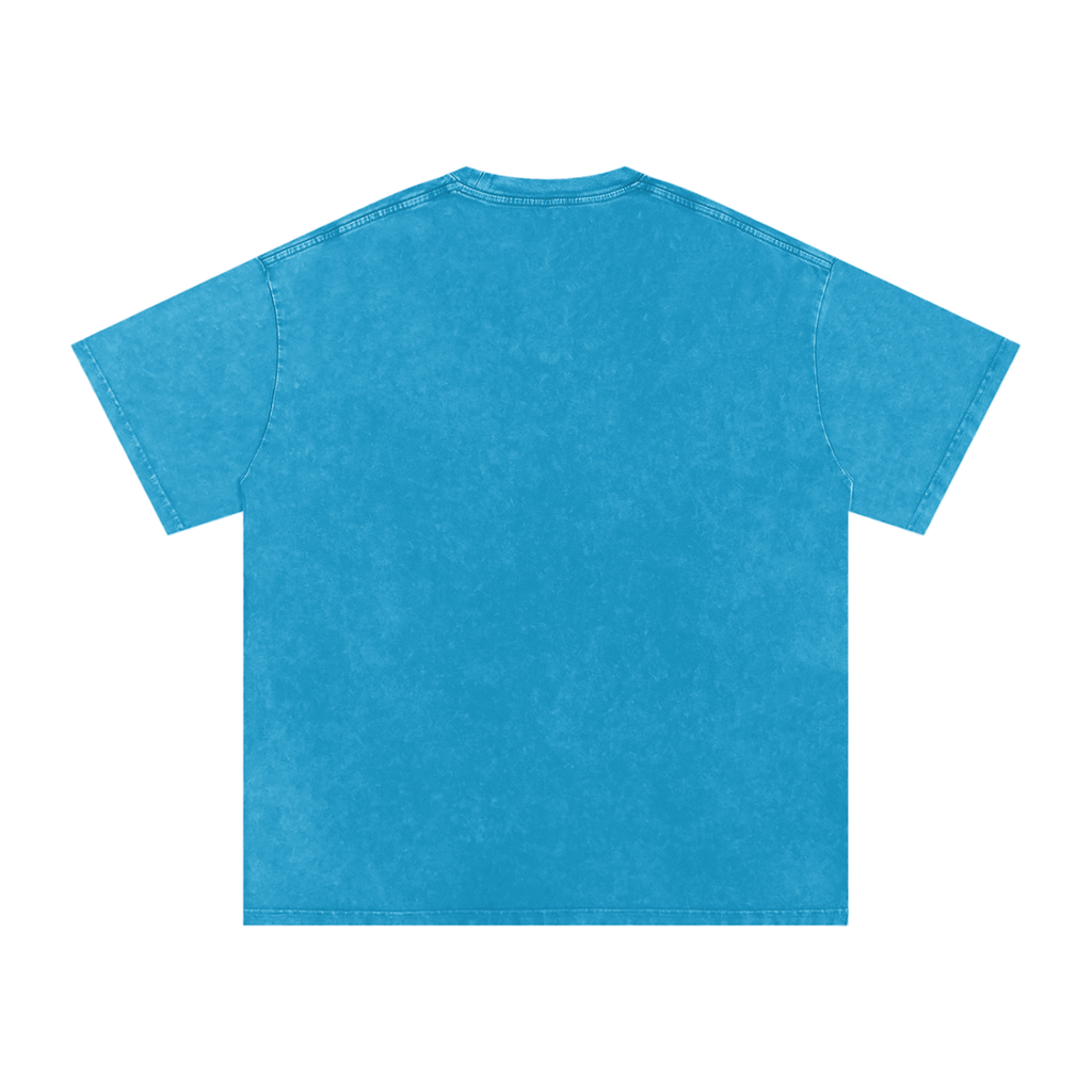 DNB Unisex Snow Washed Oversized Crew Neck