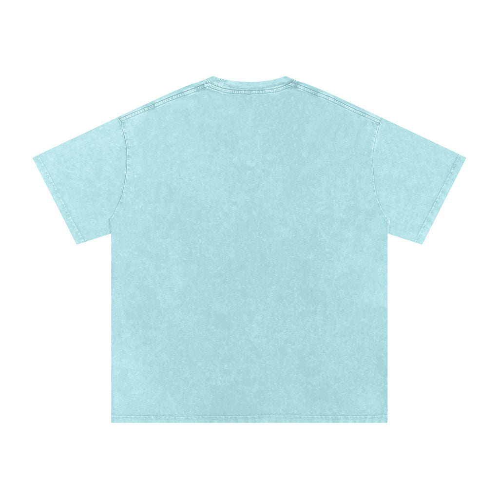 DNB Unisex Snow Washed Oversized Crew Neck