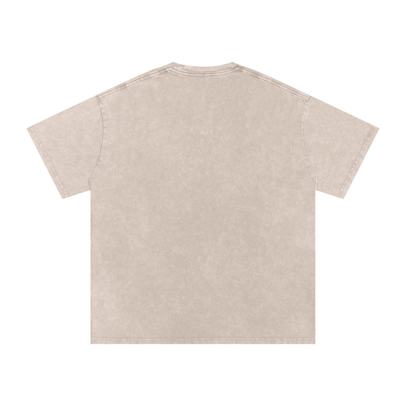 DNB Unisex Snow Washed Oversized Crew Neck