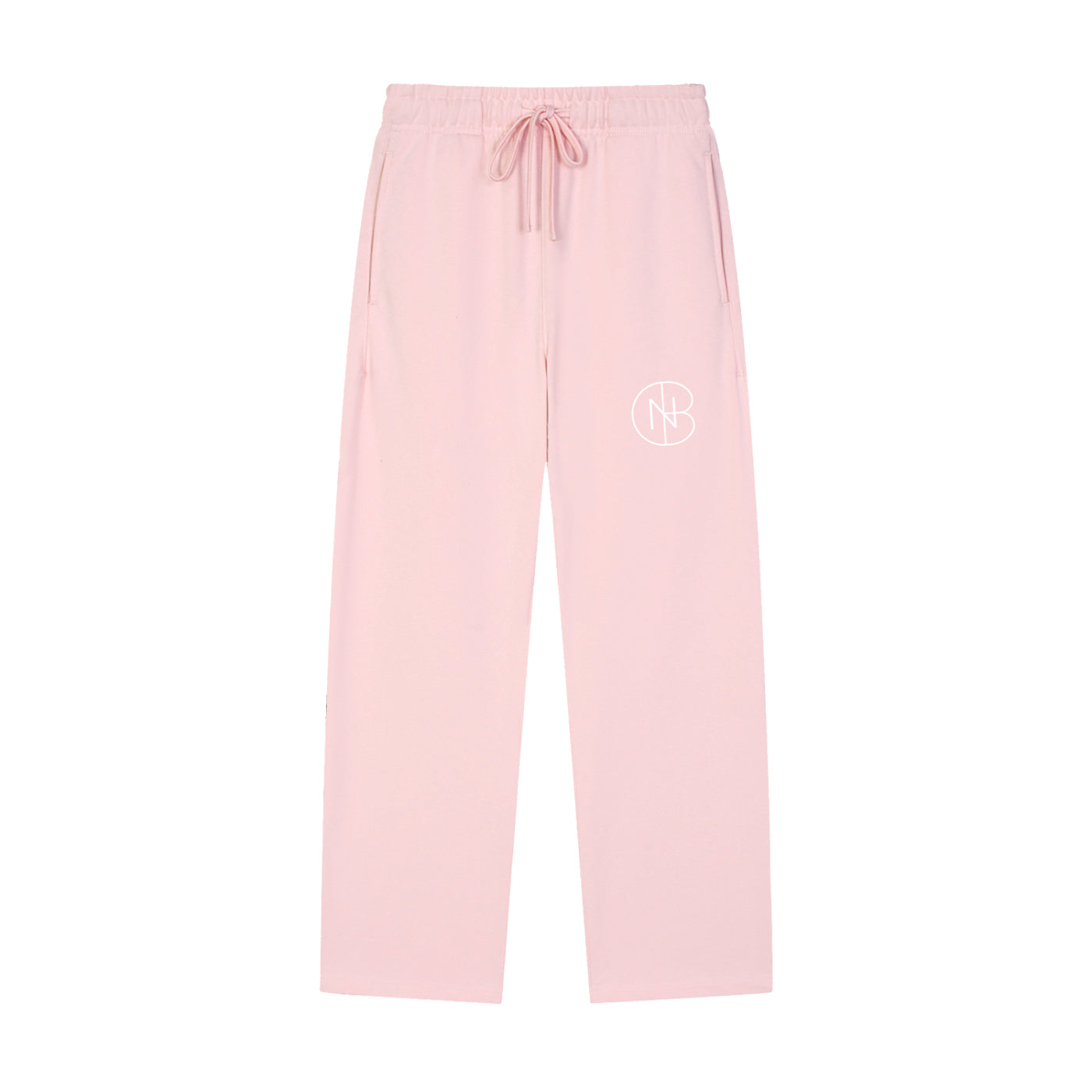 DNB Unisex Solid Color Straight-Leg Sweatpants