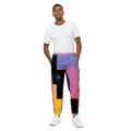 DNB Unisex Vibrant Color Block Joggers