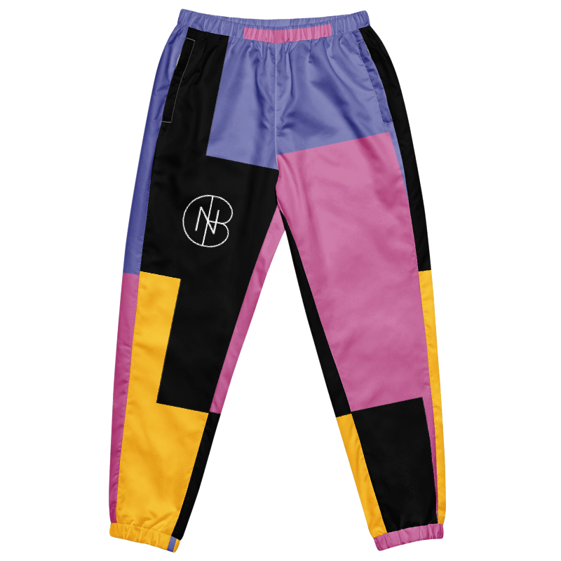 DNB Unisex Vibrant Color Block Joggers