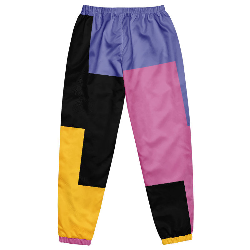 DNB Unisex Vibrant Color Block Joggers