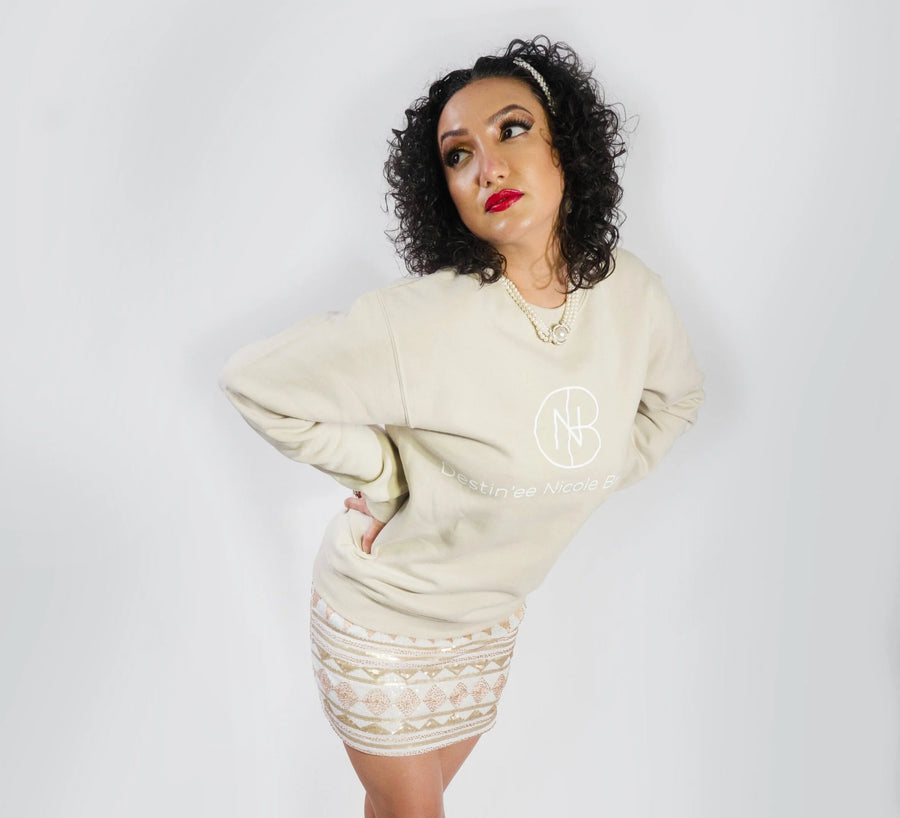 DNB Crew Neck Sweatshirt (Nude)