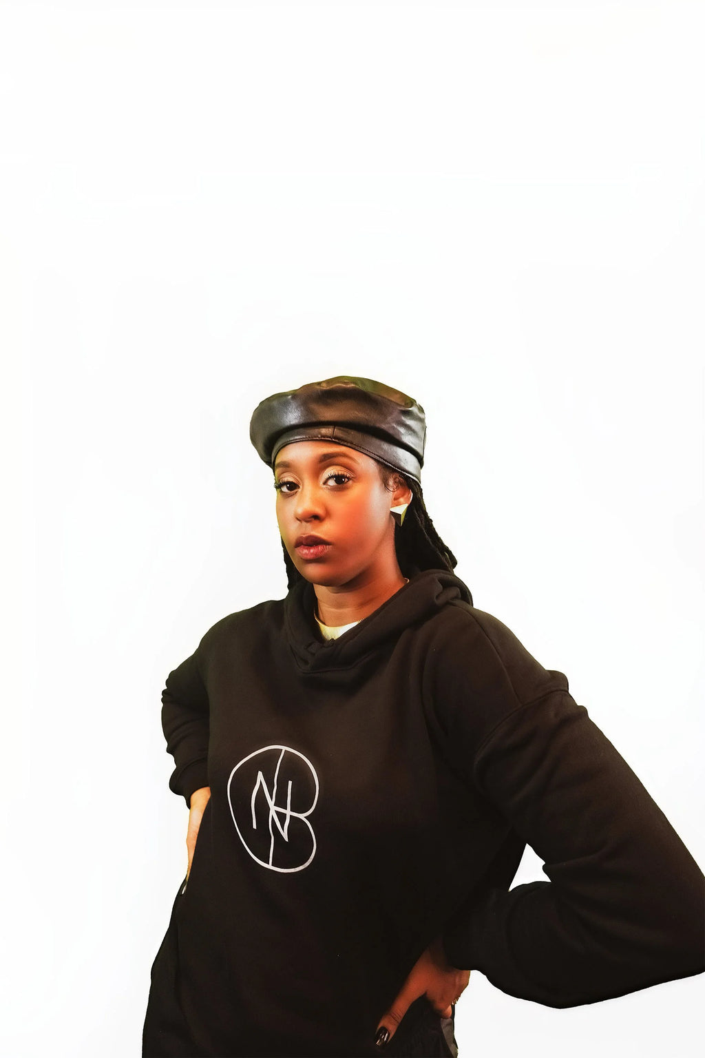 DNB Cropped Hoodie