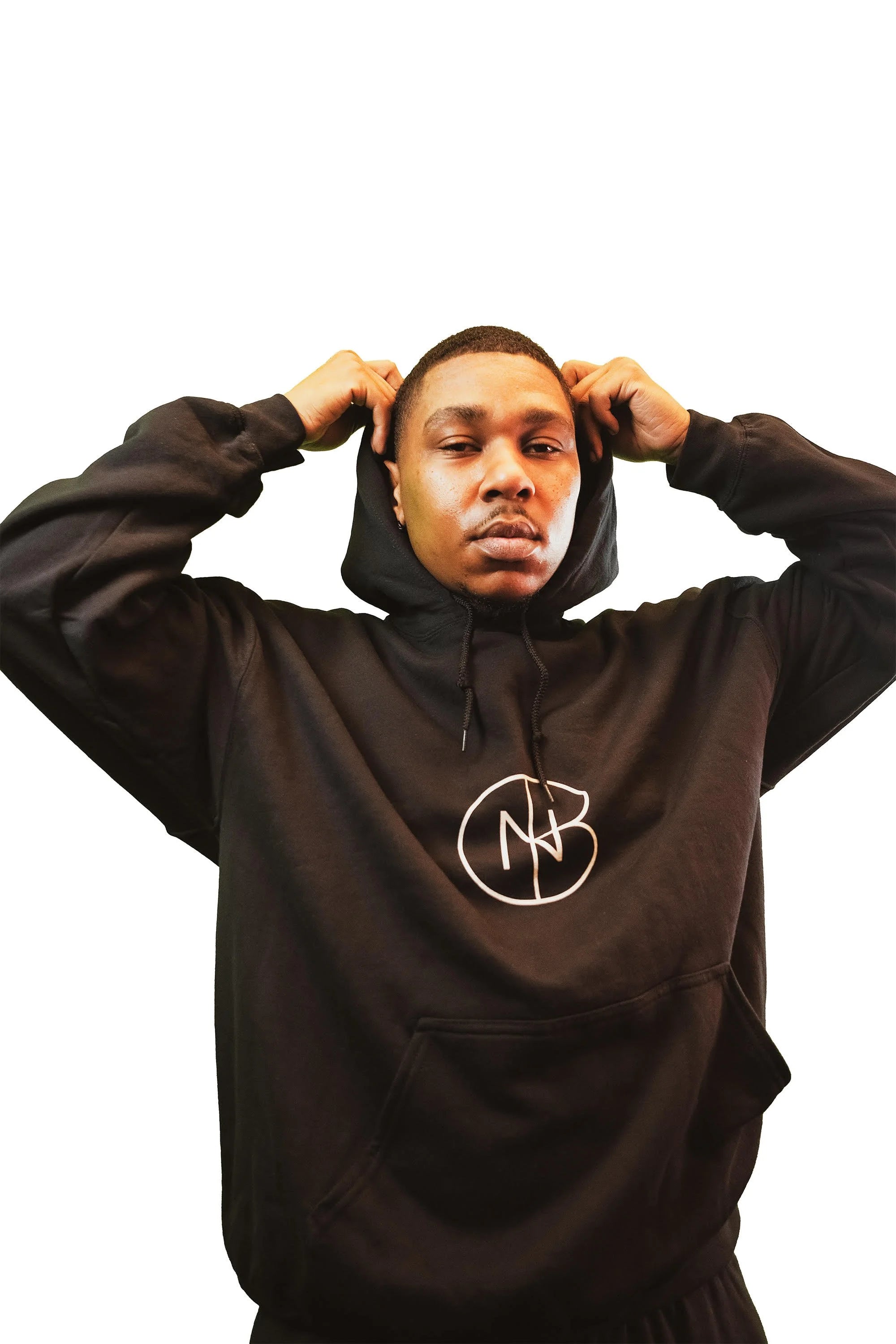 DNB Unisex Oversize Fleeced Hoodie