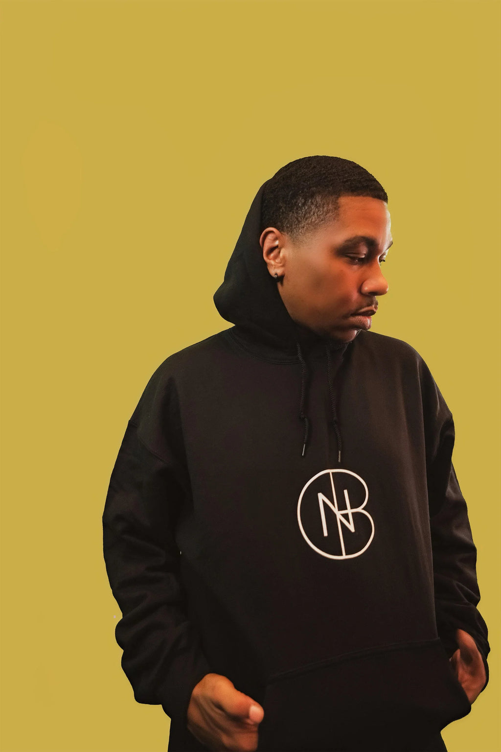 DNB Unisex Oversize Fleeced Hoodie